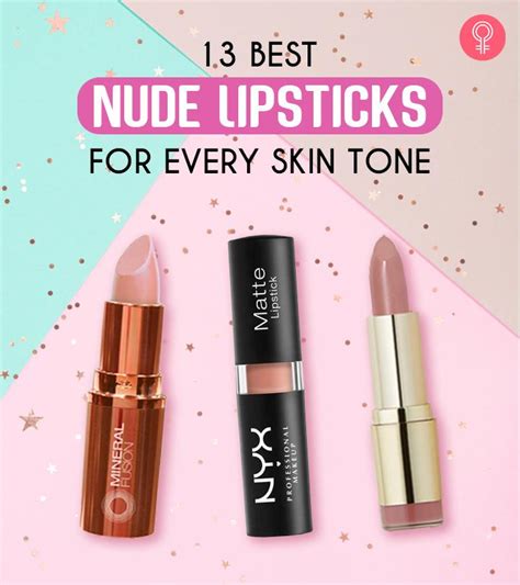 These Are the Best Nude Lipsticks for Your Skin Tone